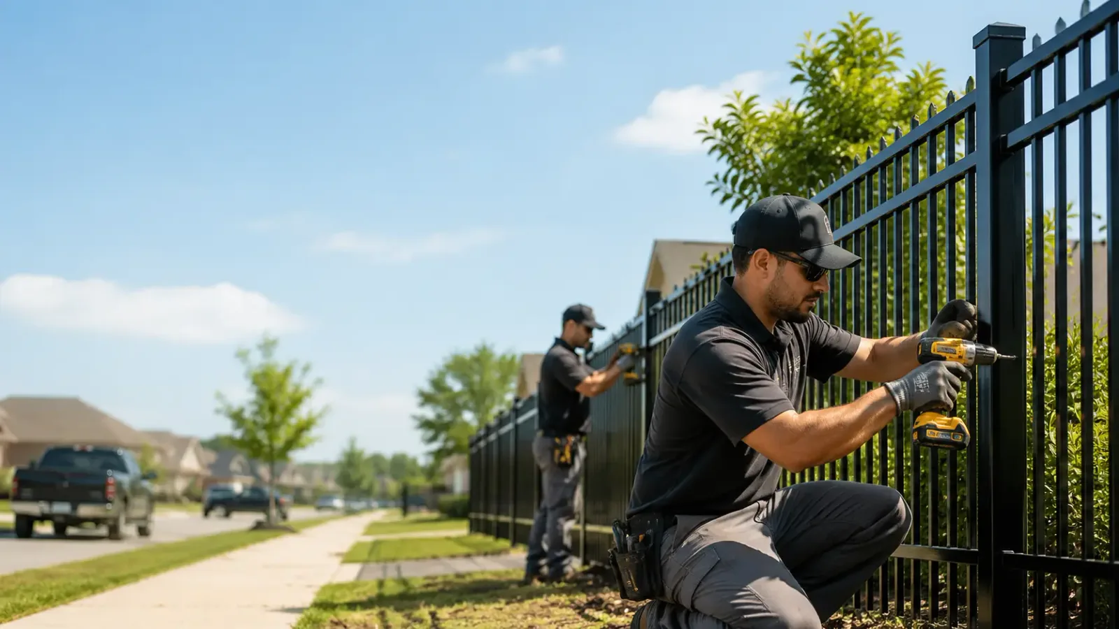 Metal Fence Installation in Easton, PA